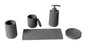 ALFI brand  ABCO1001 5 Piece Solid Concrete Gray Matte Bathroom Accessory Set