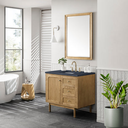 Laurent 36" Single Vanity Cabinet, Light Natural Oak