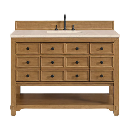 Malibu 48" Single Vanity, Amber Birch
