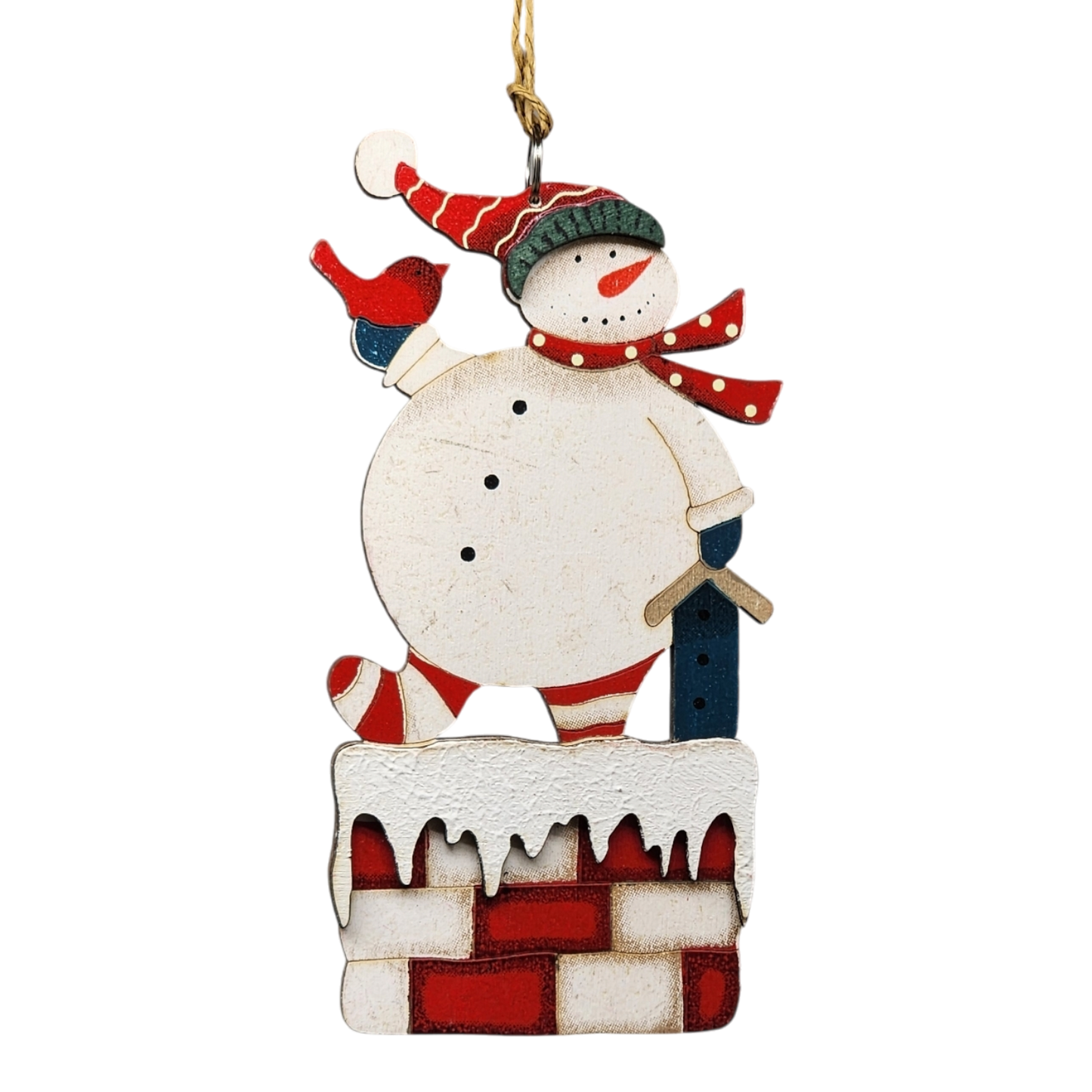 Rustic Wood Ornament -