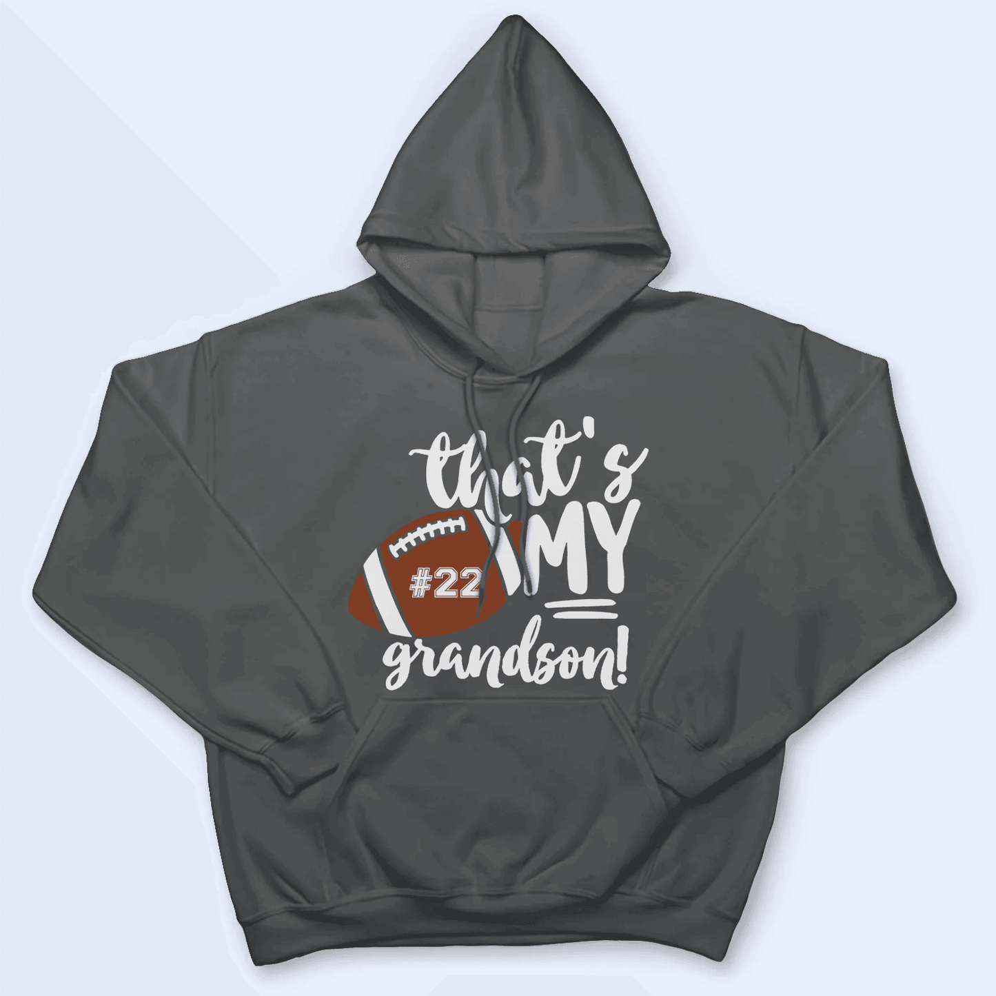 That's My Grandson - Personalized Custom T Shirt - Birthday, Loving, Funny Gift for Grandma/Nana/Mimi, Mom, Wife, Grandparent