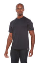 Men's Bamboo Viscose/Organic Cotton Short Sleeve Contrast Stitch T-Shirt