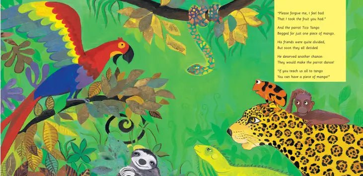 The Parrot Tico Tango - Paperback Book