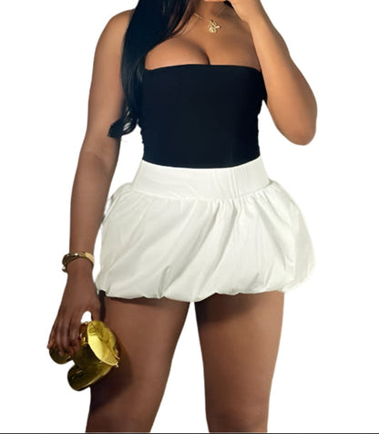 Bubble mini skirt