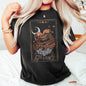 The Lovers Tarot, Moon, Skeletons, Mystical, Magic, Comfort Colors Tshirt, Valentine's Day