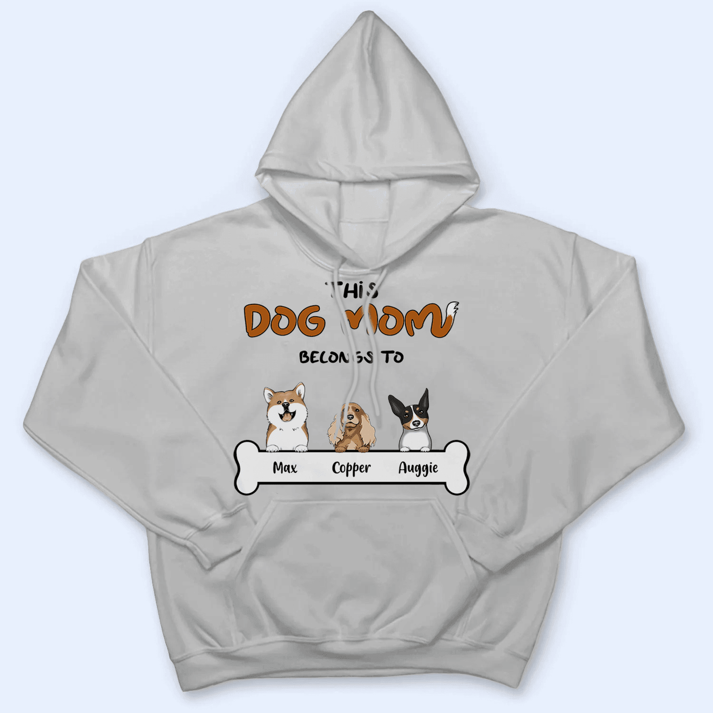 This Dog Mom belongs to - Personalized Custom T Shirt - Birthday, Loving, Funny Gift For Dog Mom, Dog Owner, Dog Lover
