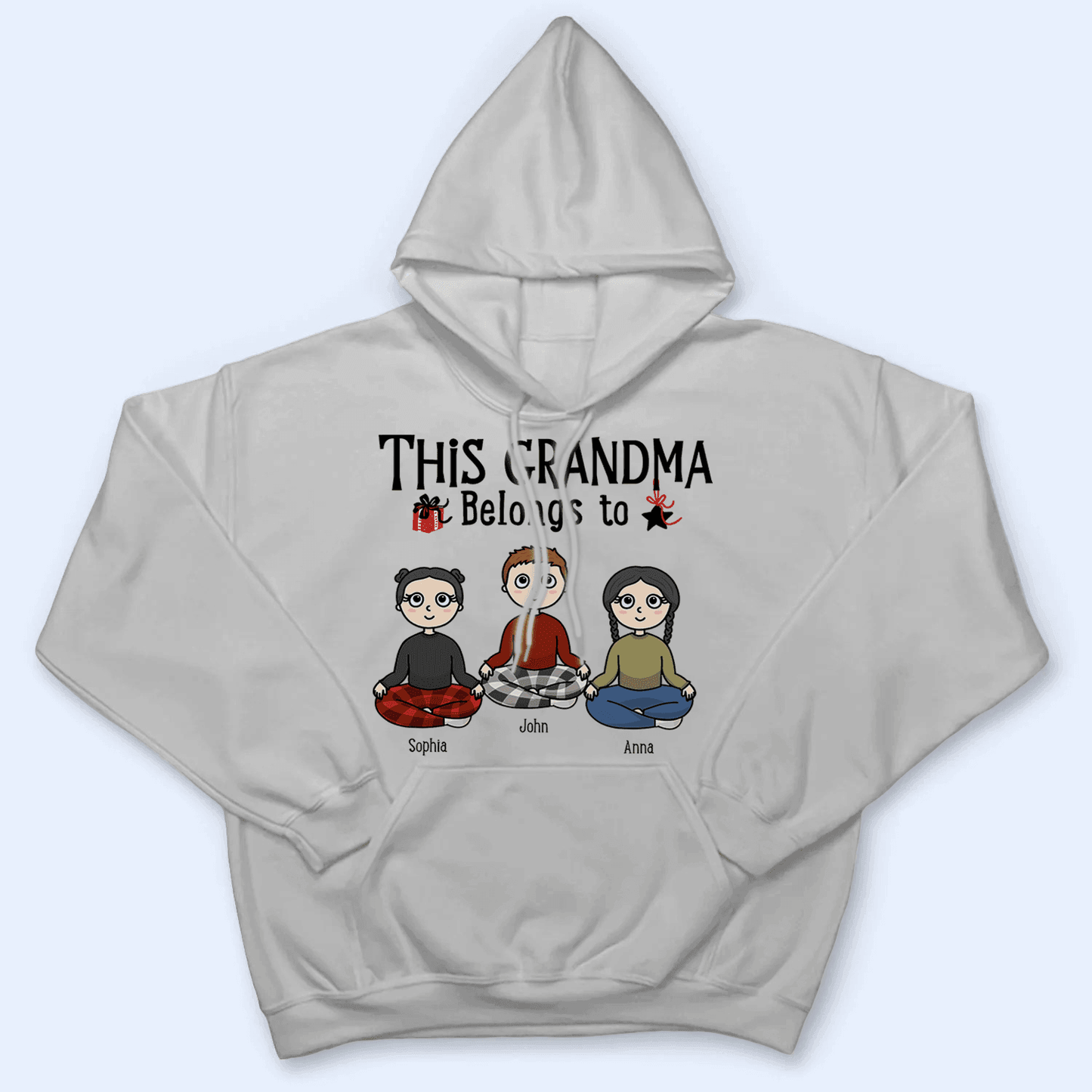 This grandparent belongs to - Personalized Custom T Shirt - Birthday, Loving, Funny Gift for Grandparent - Grandma & Grandpa