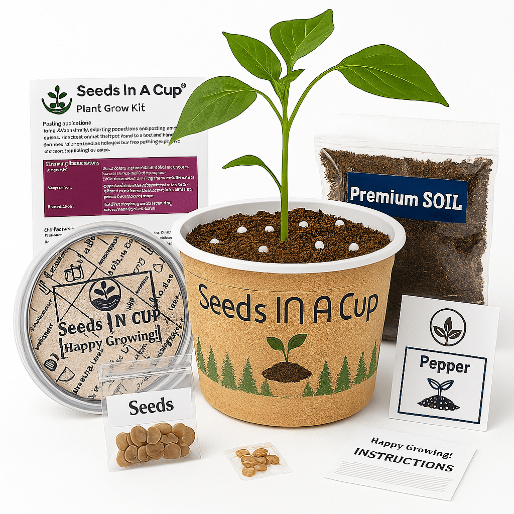 Cabbage | Plant Seed Starter Grow Kit | Seeds In A Cup®