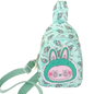 Children's Labubu Crossbody Bag - Green