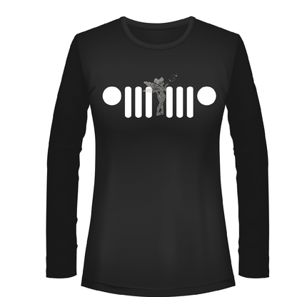 Jeeper Tink Rhinestone Tee Short or Long  Sleeve