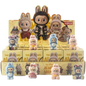 Flocking Labubu Ornaments Blind Box