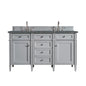 Brittany 60" Double Vanity Cabinet