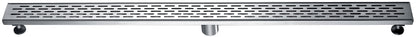 ALFI brand ABLD47C Linear Shower Drain with Groove Holes