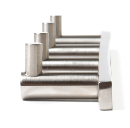 ALFI brand AB9528 Wall Mounted 4 Prong Robe / Towel Hook