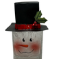 Snowman Tealight Candle Holder