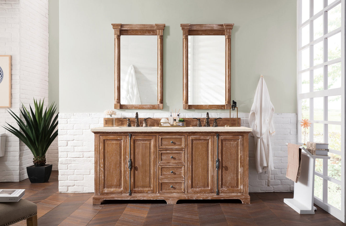 Providence 72" Double Vanity Cabinet