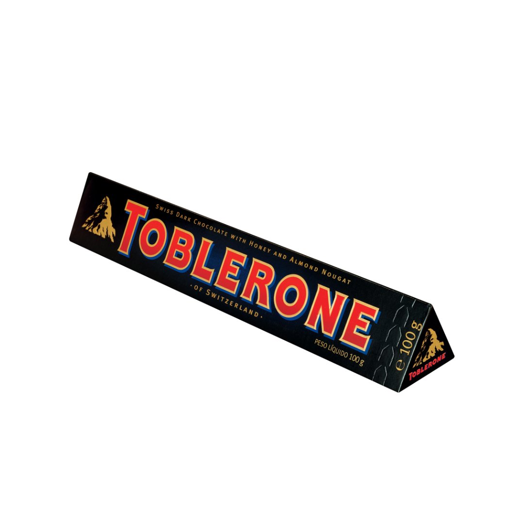 Toblerone 50% Dark Chocolate With Honey & Almond Nougat - 2.241 Kg