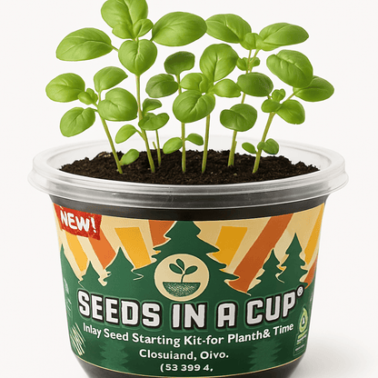 Peas | Plant Seed Starter Grow Kit | Seeds In A Cup®