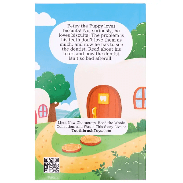Petey the Puppy Children's Dental Storybook by Toothbrush Toys
