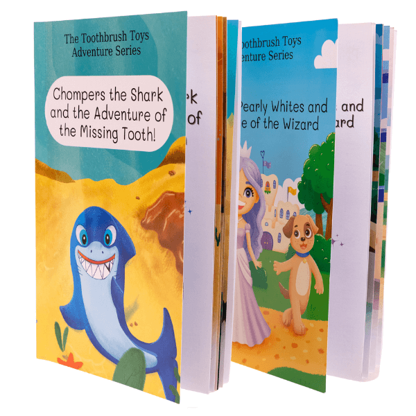 Chompers the Shark Children's Tooth Brushing Storybook