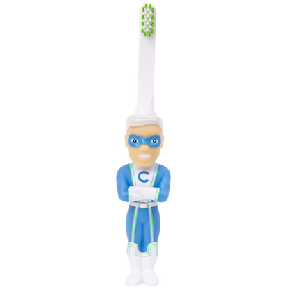 Captain Cavity Kids Character Toy Toothbrush