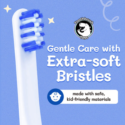 Petey the Puppy Toothbrush for Kids With Bonus Brush