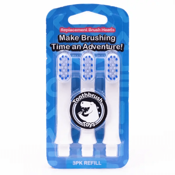 Toothbrush Toys Kids Toothbrush Replacement Heads 3-Pack