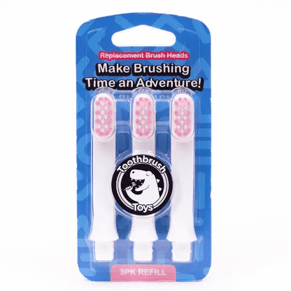Toothbrush Toys Kids Toothbrush Replacement Heads 3-Pack