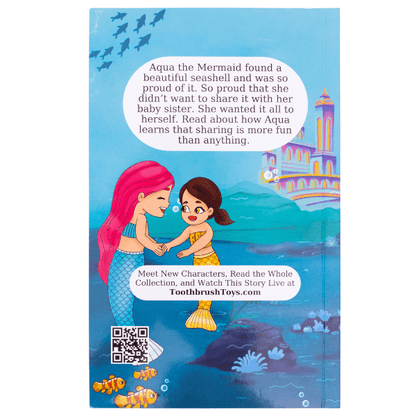 Aqua the Mermaid Storybook for Kids - Aqua Seashell Adventure