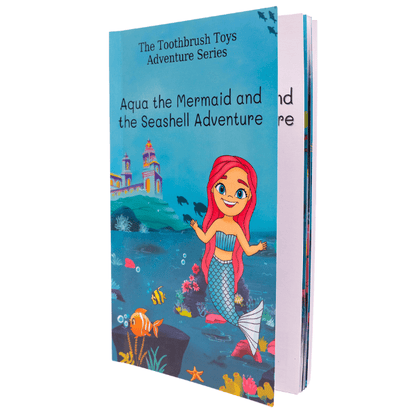 Aqua the Mermaid Storybook for Kids - Aqua Seashell Adventure