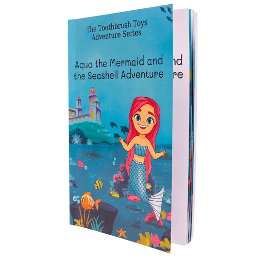 Aqua the Mermaid Storybook for Kids - Aqua Seashell Adventure