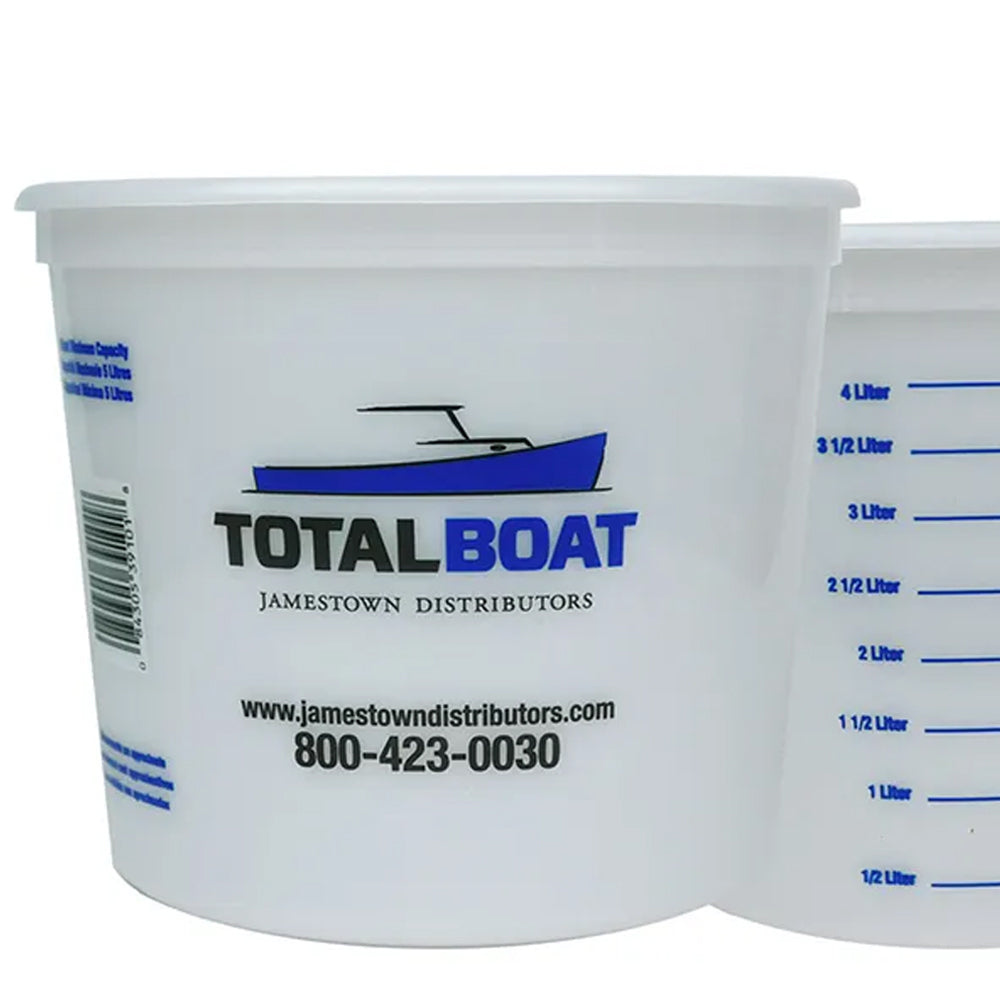 Plastic Paint Pails and Epoxy Mixing Cups