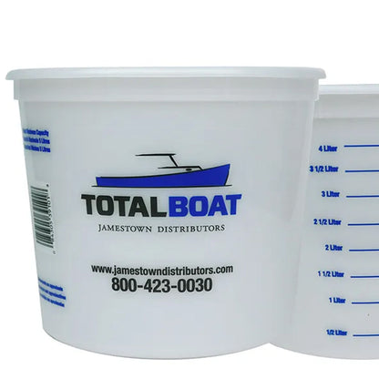 Plastic Paint Pails and Epoxy Mixing Cups
