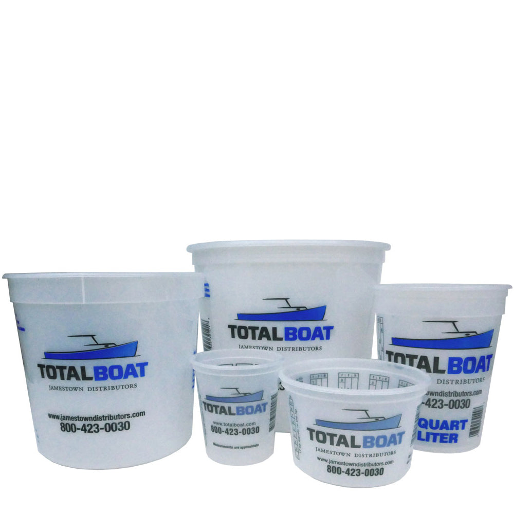 Plastic Paint Pails and Epoxy Mixing Cups