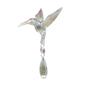 Acrylic Iridescent Hummingbird Ornament -