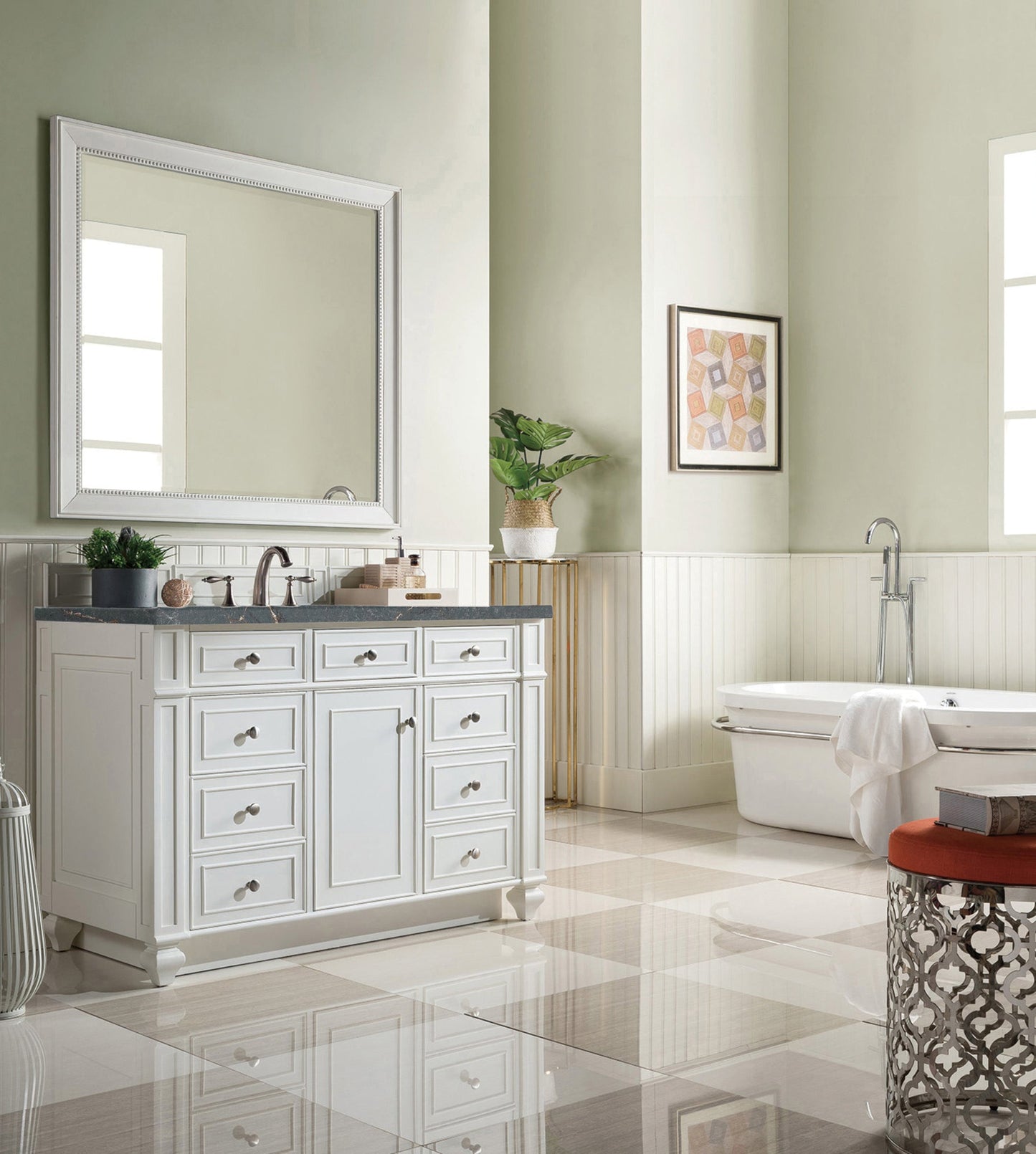 Bristol 48" Single Vanity Cabinet