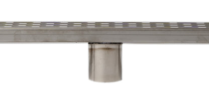 ALFI brand ABLD59C Linear Shower Drain with Groove Holes