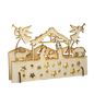 Lighted 3D Laser-cut Nativity