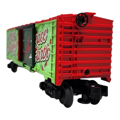 Christmas Box Car - O-27 Gauge