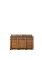 Bristol 60" Single Vanity Cabinet, Bright White