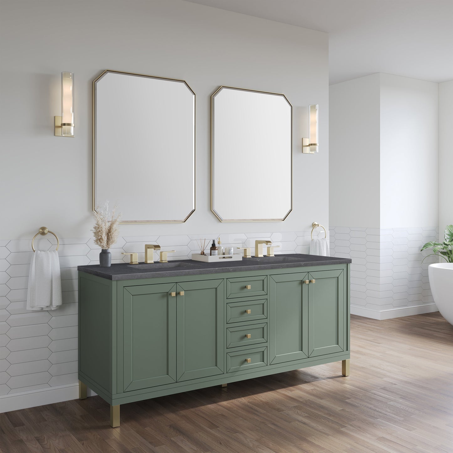 Chicago 72" Double Vanity