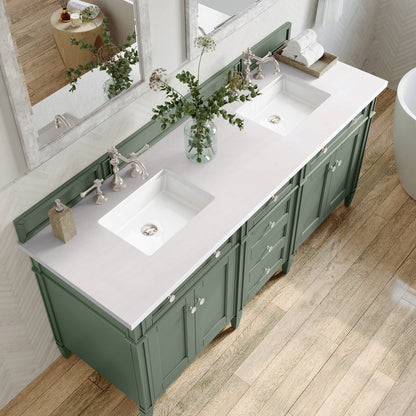 Brittany 72" Double Vanity Cabinet
