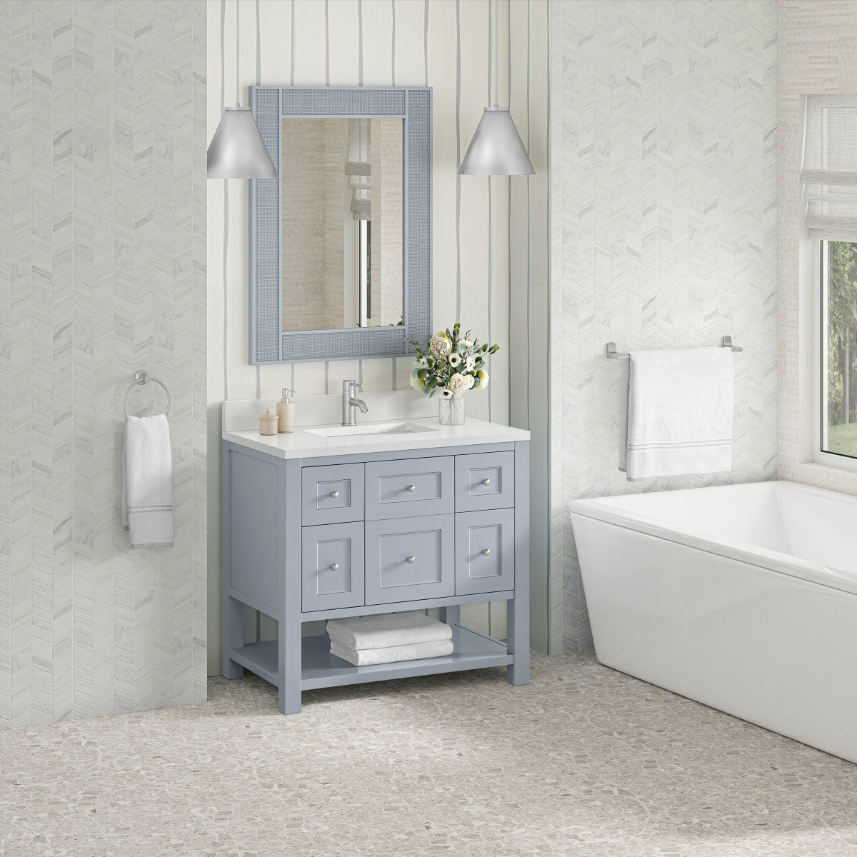 Breckenridge 36" Single Vanity Cabinet