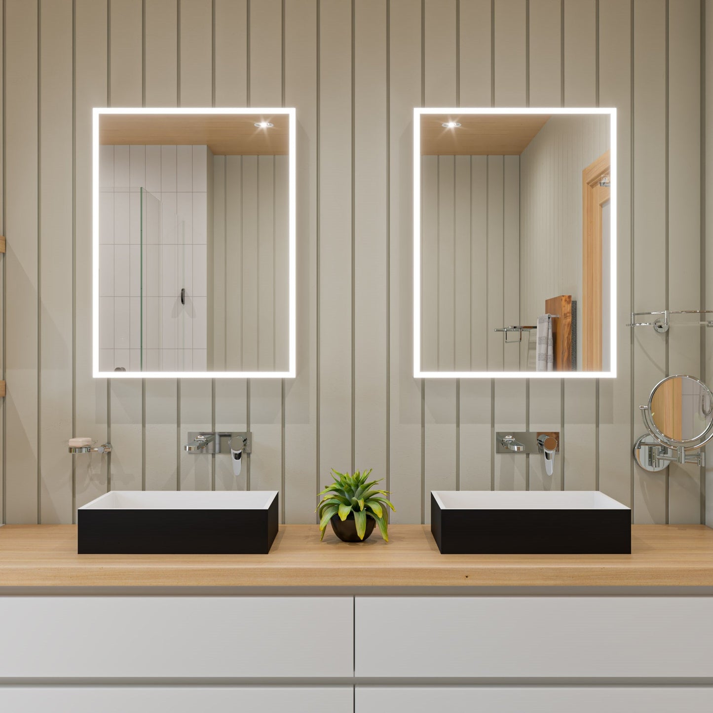 ALFI brand AB9508 6 Piece Matching Bathroom Accessory Set