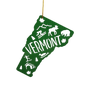 Cutout Metal Vermont Ornament