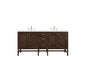 Addison 72" Double Vanity Cabinet