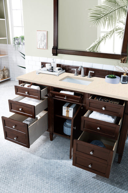 Brittany 60" Single Vanity Cabinet