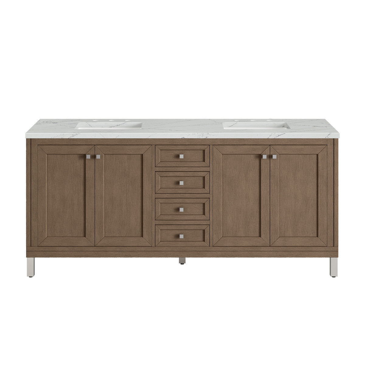 Chicago 72" Double Vanity Cabinet