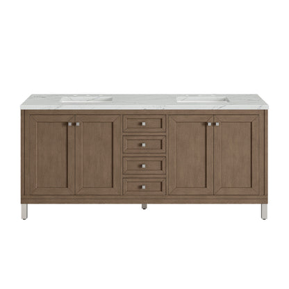 Chicago 72" Double Vanity Cabinet
