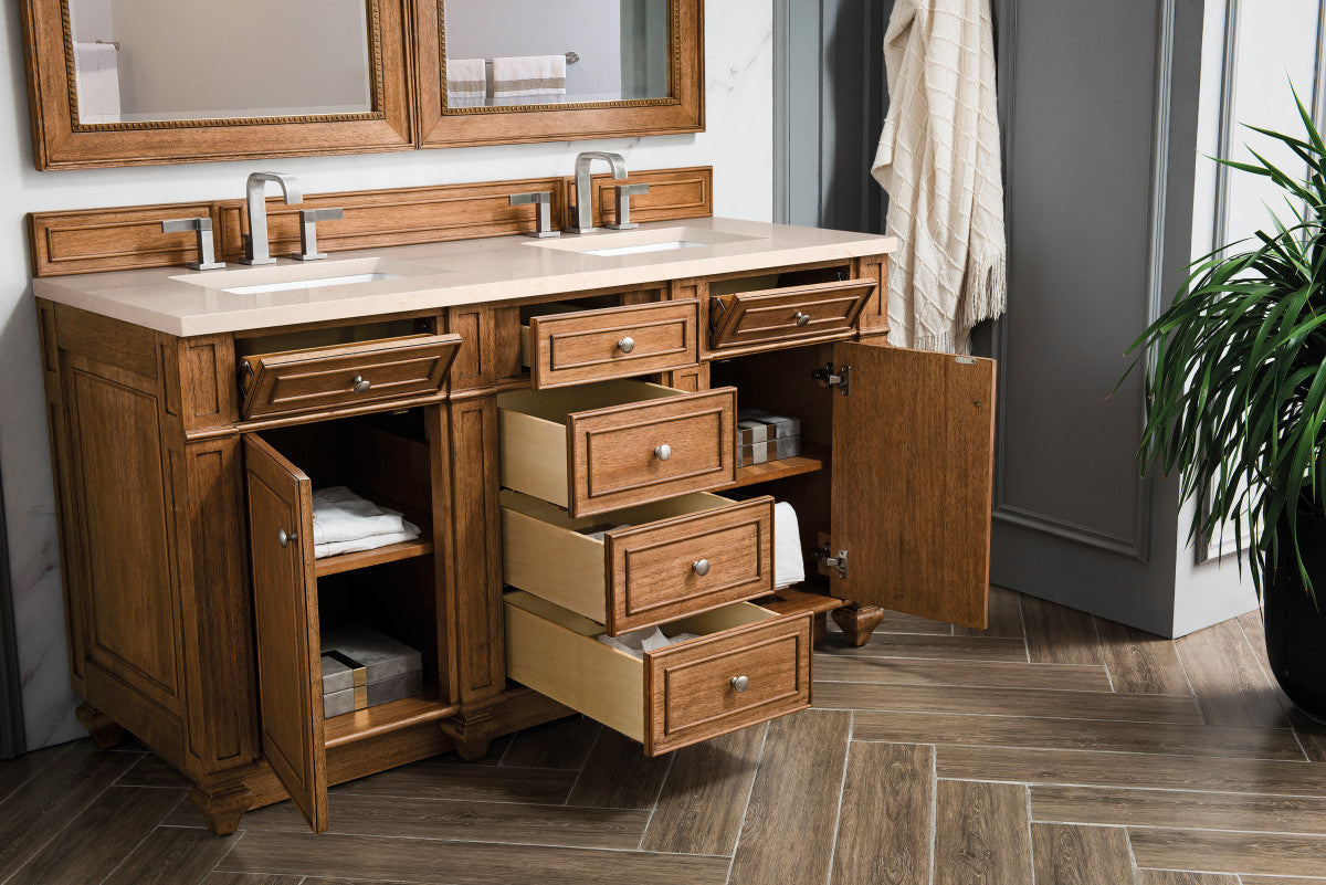 Bristol 60" Double Vanity Cabinet